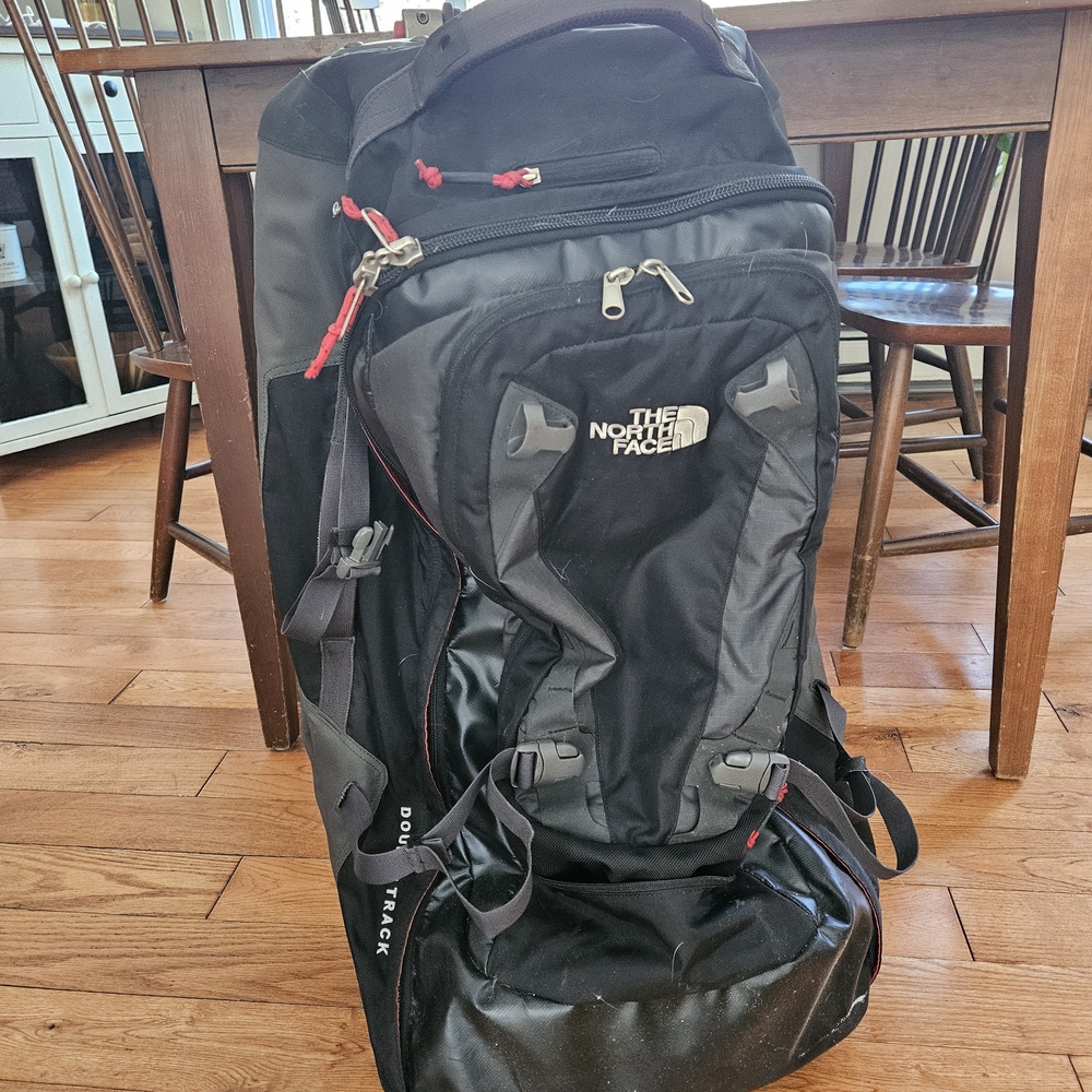 The North Face Black Double Track Backpack